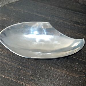 Elegant Silver Decorative Bowl